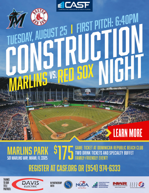 Marlins August 25 - Flyer